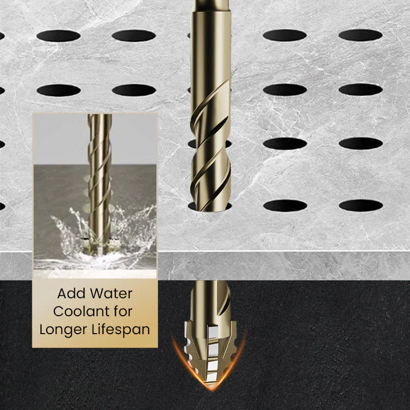 Ultra-Hard Alloy Drill Bit Kit - (Set of 13)