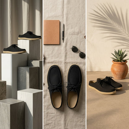 Linen Slip-On Loafers