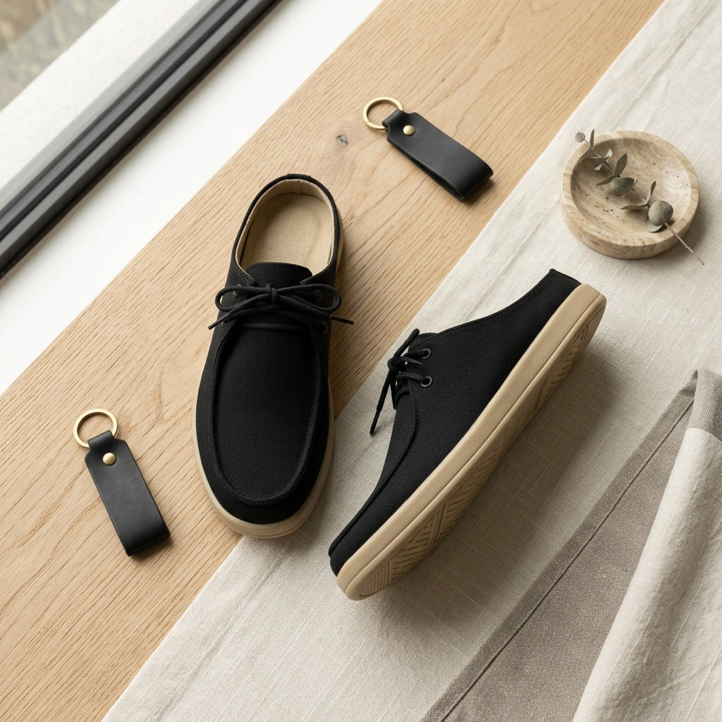 Linen Slip-On Loafers