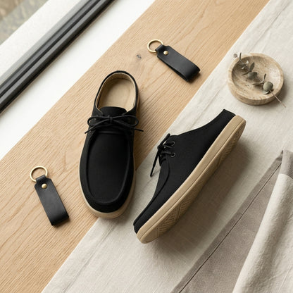 Linen Slip-On Loafers