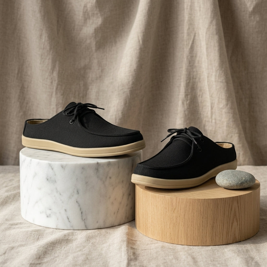 Linen Slip-On Loafers