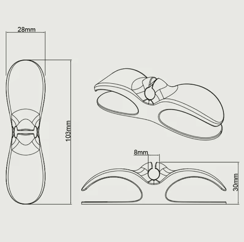 Cord Winder Cable Management Wrapper Holder Set