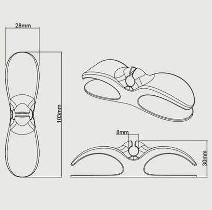 Cord Winder Cable Management Wrapper Holder Set