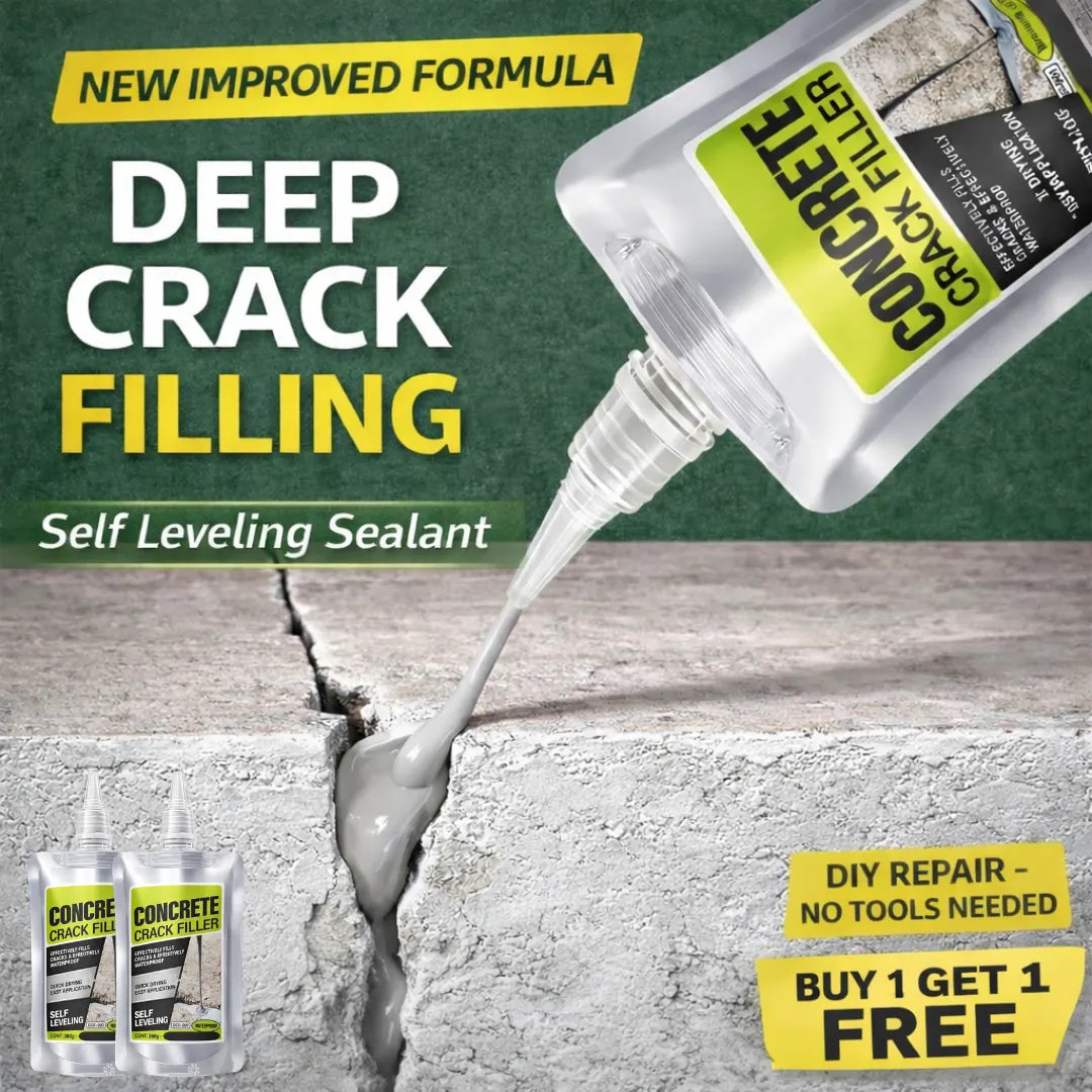 Concrete Crack Filler Self-Leveling Sealant ( Pack of 2 )